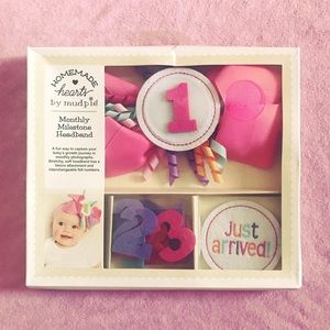 Baby Monthly Milestones Headband